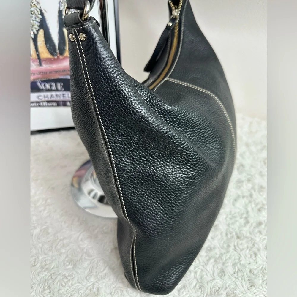 Kate Spade Pebbled Leather Black Shoulder Bag